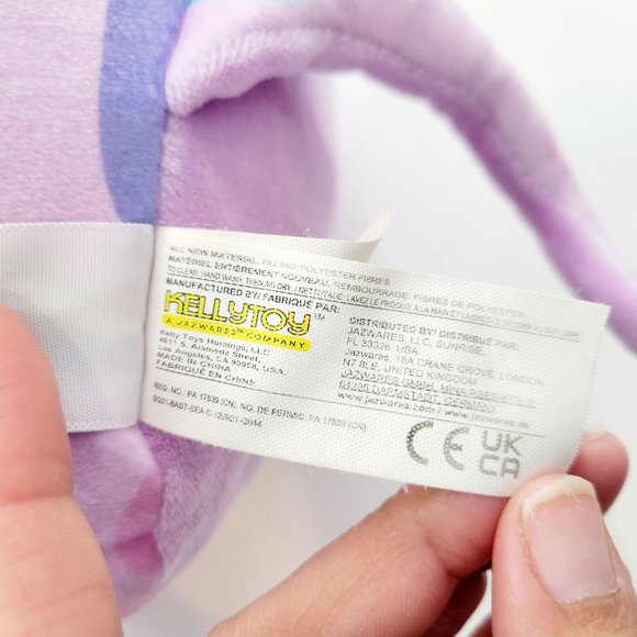 Squishmallows Ocean Animals Plush Lot Aziza the Stingray Isis the Spotted Seal - Picture 11 of 12